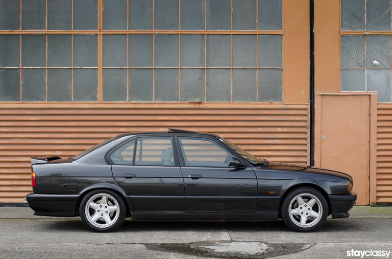 Illustration for article titled The BMW 5 Series: 3 Generations of V8 Sedans